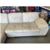 Image 2 : 2PC BEIGE LEATHER SECTIONAL