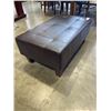 Image 3 : LEATHER OTTOMAN