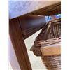 Image 3 : RATTAN BASKET STORAGE ORGANIZER