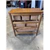 Image 4 : RATTAN BASKET STORAGE ORGANIZER
