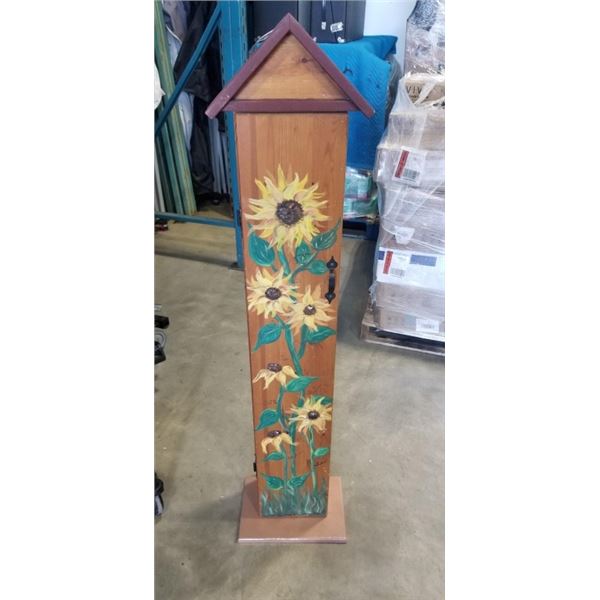 PINE HAND PAINTED CABINET