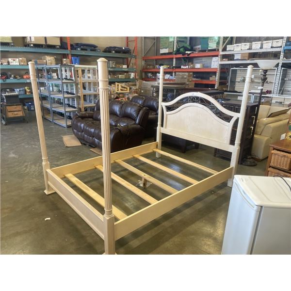 ASHLEY FURNITURE QUEENSIZE POSTER BED FRAME