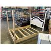 Image 3 : ASHLEY FURNITURE QUEENSIZE POSTER BED FRAME