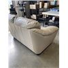 Image 3 : LIGHT BEIGE LEATHER LOVE SEAT