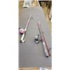 Image 1 : 2 SPIN CAST RODS AND REELS