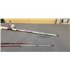 Image 3 : 2 SPIN CAST RODS AND REELS