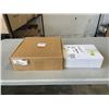 Image 1 : NEW HEATED BIRD BATH AND CASE OF VOTIVE CANDLE HOLDERS