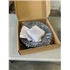 Image 4 : NEW HEATED BIRD BATH AND CASE OF VOTIVE CANDLE HOLDERS
