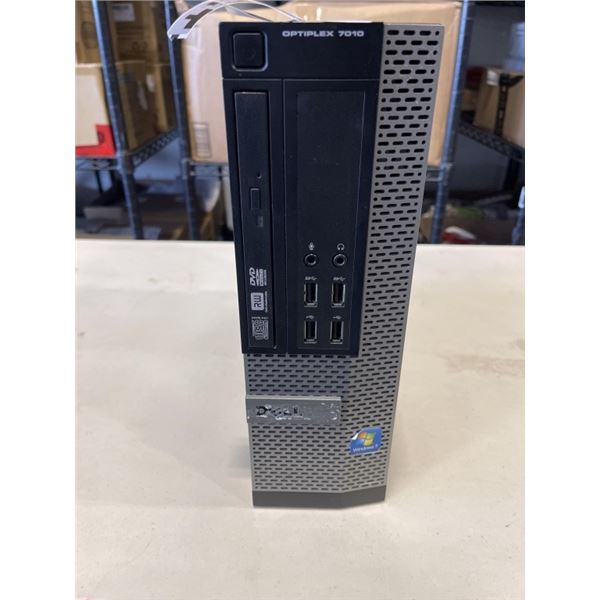 DELL OPTIPLEX 7010 3RD GEN I5 DESK TOP COMPUTER, WITH WINDOWS 10 UPDATE