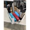 Image 2 : LOT OF STAINLESS WATERBOTTLES INCLUDING SWELL AND HYDROFLASK