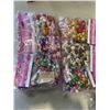 Image 2 : CASE OF NEW BEADS IN MINI PACKAGES, VARIOUS KINDS