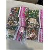 Image 3 : CASE OF NEW BEADS IN MINI PACKAGES, VARIOUS KINDS