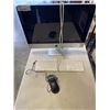 Image 1 : 21.5" IMAC COMPUTER W/ KEYBAORD AND MOUSE -  PASSWORD RESET - 1234