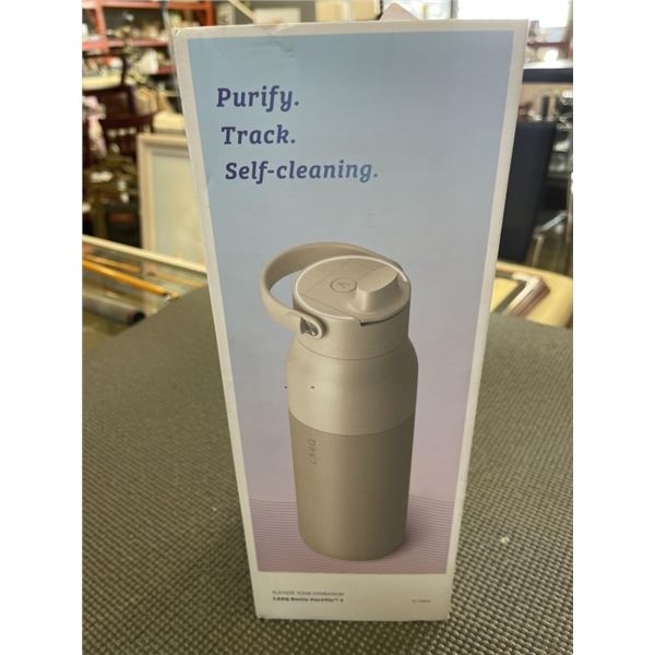 LARQ PUREVIS 2 1L SELF CLEANING INSULATED STAINLESS STEEL WATER BOTTLE W/ SMART SENSOR - TESTED WORK