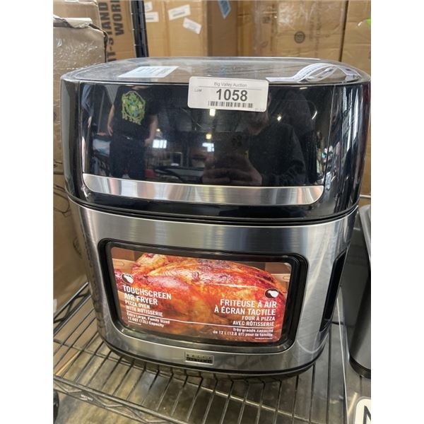 AS NEW BELLAPRO 12.6QT AIR FRYER PIZZA OVEN - TESTED WORKING, RETAIL $299