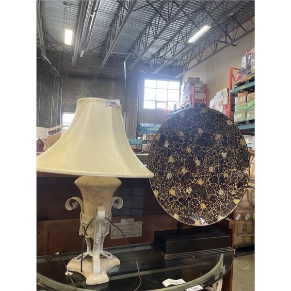 DECORATIVE TABLE LAMP AND DECOR