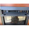 Image 4 : ELECTRIC FIREPLACE AND MAHOGANY FINISH MANTLE