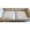 Image 8 : ASHLEY FURNITURE TUFTED NAIL HEAD ROLLED ARM SOFA AND LOVESEAT