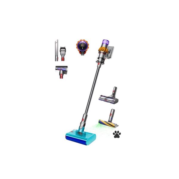 DYSON V15S SUBMARINE CORDLESS STICK VACUUM - TESTED WORKING, RETAIL $1299