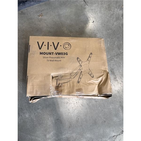 VIVO SILVER PNEUMATIC ARM TV WALL MOUNT