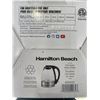 Image 5 : HAMILTON BEACH COMPACT 1L ELECTRIC GLASS KETTLE - TESTED WORKING