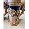 Image 3 : 3 JAPAN MARKED VINTAGE BEER STEINS