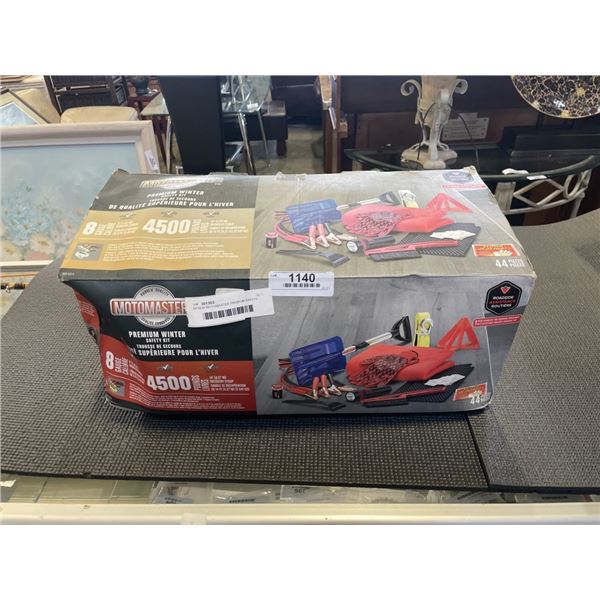 AS NEW MOTOMASTER PREMIUM SAFETY KIT