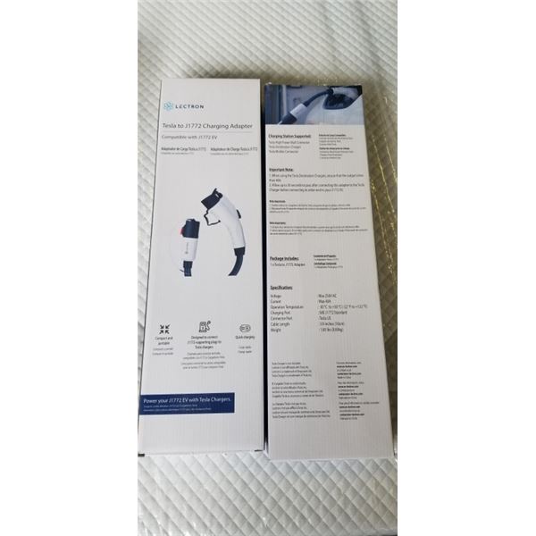 2  LECTRON TESLA TO J1772 CHARGING ADAPTORS