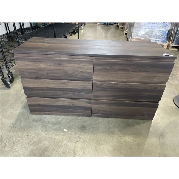 MODERN 6 DRAWER DRESSER
