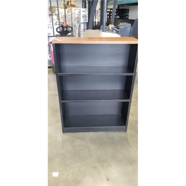 MODERN WOOD TOP BOOSKEHLF 48 INCH TALL