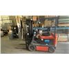 Image 1 : **LD TOYOTA ELECTRIC FORKLIFT. MODEL 5FBCU20. HOURS READ APPROX 44000. 189" LIFT, 3500 LB CAPACITY,