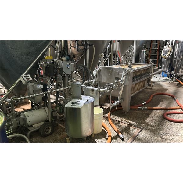LEITZ ORION PLATE AND FRAME FILTER. OVERALL LENGTH 12'