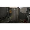 Image 1 : CIP SANITIZER-CAUSTIC. TANK IS 3' DIAMETER, 3'H PLUS LEGS. HINGED TOP