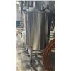 Image 2 : 400 LITER TRANSFER TANK ON WHEELS. APPROX 57" HIGH OVERALL