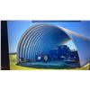 Image 1 : FUTURE BUILDINGS A-SERIES STEEL BUILDING 30' WIDE X 15' LONG. 14' HIGH. NEW WITH ALL HARDWARE.