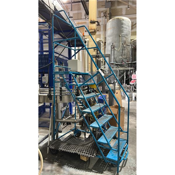 64" ROLLING STEP LADDER. PICK UP LAST DAY