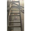 Image 2 : **LD 28' ALUMINUM EXTENSION LADDER. SOME RUNGS ARE BENT A BIT. PICK UP LAST DAY