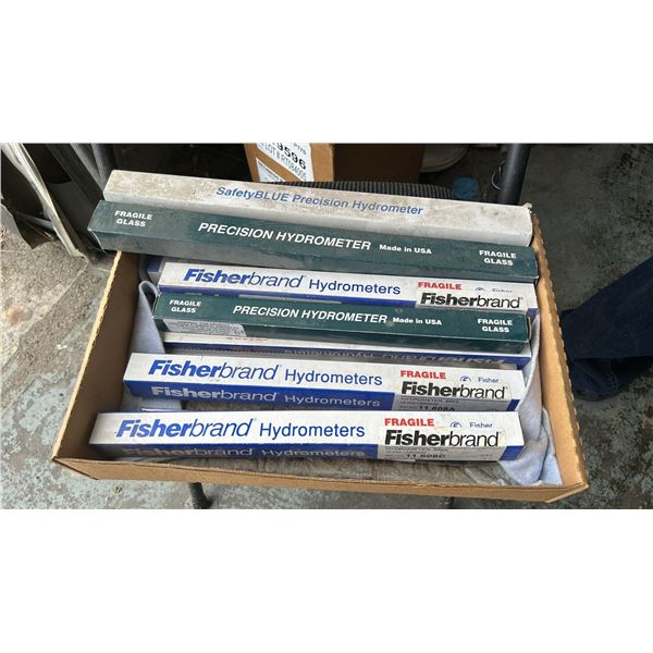 GROUP LOT OF APPROX 15 HYDROMETERS