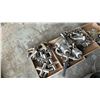 Image 10 : LARGE GROUP LOT OF ASST STAINLESS FITTINGS - 100'S OF PIECES.