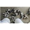Image 8 : LARGE GROUP LOT OF ASST STAINLESS FITTINGS - 100'S OF PIECES.