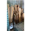 Image 2 : GROUP LOT OF ASST PIECES OF WOOD SLATS