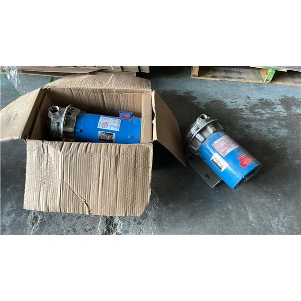 GOULDS CENTRIFUGAL PUMP 1 1/2" INTAKE, 1 1/4" DISCHARGE. 3HP 230/460V MODEL 2ST1H5B4. NEW, RETAIL
