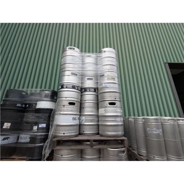 PALLET OF 24 X 50L STAINLESS KEGS