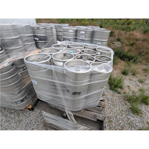 PALLET OF 14 X 30L STAINLESS KEGS