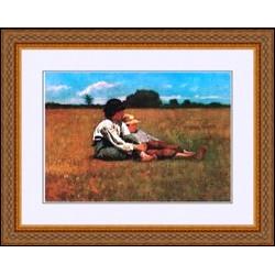 "Boys in a Pasture" Winslow Homer