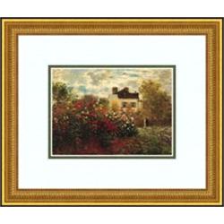 "The Artist Garden in Argenteuil" Claude Monet