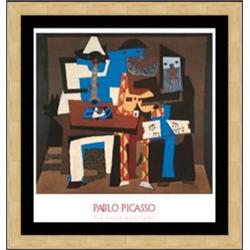 "The Three Musicians" Pablo Picasso