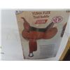 Image 1 : Trail Saddle Complete, Leather Tooled Saddle Patterns, Leather Only - 5 Patterns