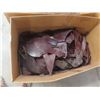 Image 2 : 2 Boxes of Leather Cut-Offs