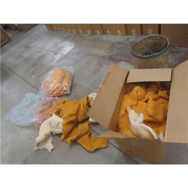 Fleece Saddle and Fleece Lining Cut-Offs